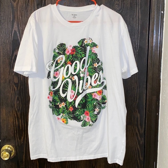 blu rock Tops - Good Vibes tshirt